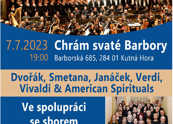 Benefiční koncert: YALE ALUMNI CHORUS A SMÍŠENÝ PĚVECKÝ SBOR SMETANA podpoří kutnohorskou charitu