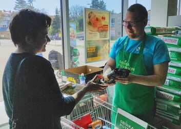 Jarní kolo sbírky potravin v kutnohorském supermarketu Billa a v Kauflandu v Čáslavi