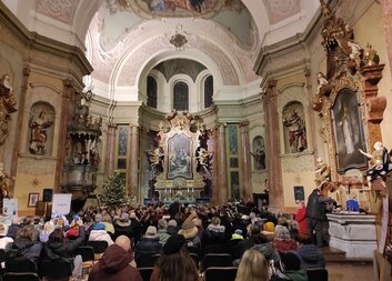 Velký dechový orchestr Kolín připravil posluchačům nevšední zážitek