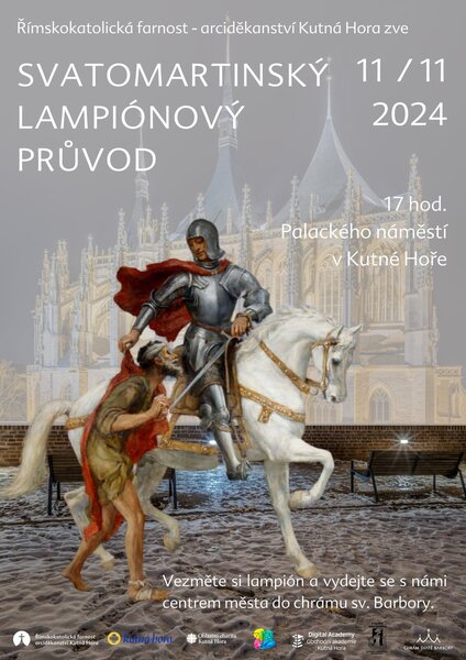 Svatomartinský průvod Kutná Hora 2024