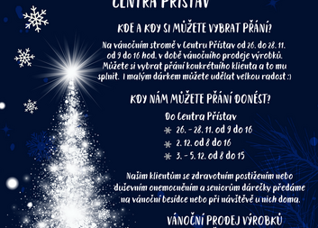 Vánoční strom splněných přání čeká na Vaši laskavost