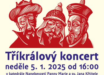 Srdečně Vás zveme na Tříkrálový koncert 2025