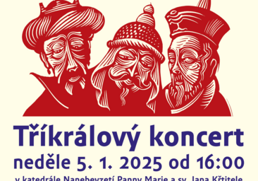 Srdečně Vás zveme na Tříkrálový koncert 2025 v Kutné Hoře