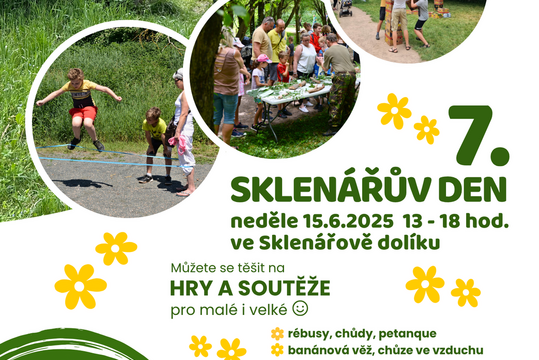 Zveme Vás na 7. Sklenářův den