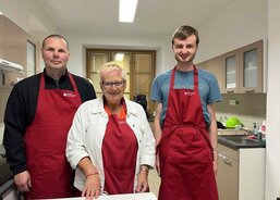 Vítejte u nás v kavárně. 