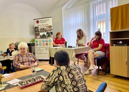 Středisko Racek se představuje čáslavským seniorům