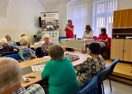 Středisko Racek se představuje čáslavským seniorům