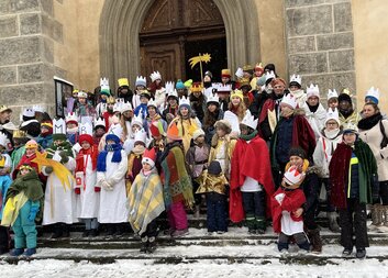 Tříkrálové koledování v Kutné Hoře