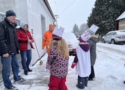 Tříkráloví koledníci na Karlově