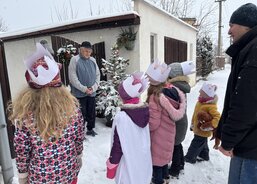 Tříkráloví koledníci na Karlově