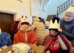 Na faře u Jakuba příprava koledníků