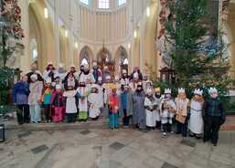 Tříkráloví koledníci v sedlecké katedrále