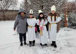 Tříkráloví koledníci v Hlízově