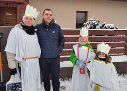 Tříkráloví koledníci v Hlízově