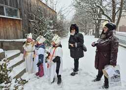 Tříkráloví koledníci v Hlízově