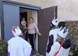 Tříkrálová koleda v Gruntě