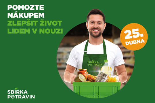 Jarní kolo Sbírky potravin 2026