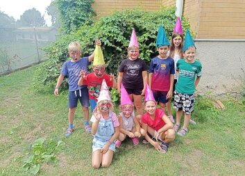 Příměstský tábor charitního Centra Domek zavedl děti do pohádkového světa