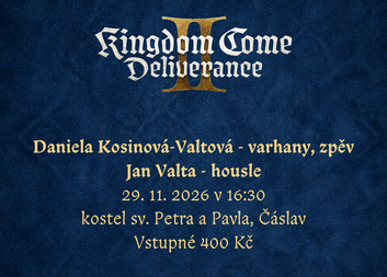 Výjimečný hudební zážitek na první adventní neděli